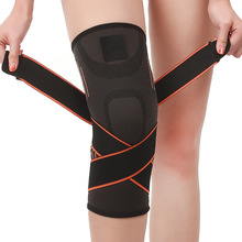 2020 Knee Support Sports Kneepad Women Bandage Pressurized Elastic Knee Pads Fitness Gear Basketball Brace Protector