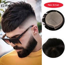 2020 Summer Silk Base Men Toupee Hair Extension Mens Wig Breathable Durable Natural Human Hair Male Wig Prosthesis Natural Color