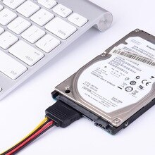 20cm 15Pin SATA Male to Female 2 SATA Splitter Cable Power Adapter Cord Extension Wire Line for HDD Hard Disk Splitter Connecto