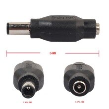 7.4x5.0mm Male Plug to 5.5x2.1mm Female Jack DC Power Adapter Converter Adapter for HP Notebook Laptop PC
