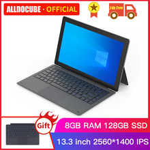 Alldocube KNoteX pro 13.3 inch 10 Quad Core Tablet  8GB RAM 128GB SSD 2560*1440 IPS Gemini lake N4100 Windows with keyboar