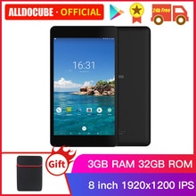 Alldocube M8 MTK X27 10 Core 8 inch 4G LTE Wi-Fi Tablet Android 8.0 Oreo Ram 3GB ROM 32GB 1920*1200 IPS Dual SIM Ultra Slim