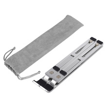 Aluminum Alloy Adjustable Laptop Stand Folding Portable for Notebook MacBook Computer Bracket Lifting Cooling Holder Non-slip