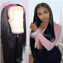 Brazilian 13x4/13x6 Lace Frontal Wigs Straight Remy Human Hair Wigs Pre Plucked Lace Closure Wig Transparent Lace Front Wigs