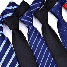 Businee Men Tie classic men's business formal wedding tie 8cm stripe neck tie fashion shirt dress accessories Necktie