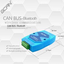 CAN bus bluetooth gateway module wireless CAN bus gateway suitable for CAN bus communication with small amount of data.