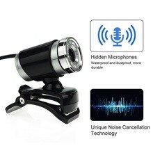 Clip-On Microphone Hd Web Design 12 Megapixel Elsb 2.0 Mini Webcam Camera With 1.2M Cable For Laptops