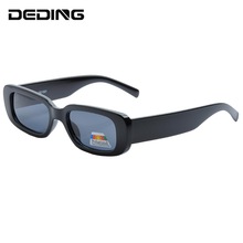 Fashion Rectangle Polarized Sunglasses Brand UV400 Sunglasses For Women Vintage Retro Eyeglasses DD1501