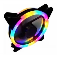 Flash LED Case Fan 120mm Fans Silent Sleeve Bearing 4pin 3pin Desktop PC Fan Computer Cooling Cooler CPU Coolers Radiators