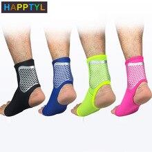 HAPPTYL 1Pcs Ankle Support,Adjustable Ankle Brace Breathable Nylon Material Super Elastic and Comfortable, Perfect for Sports