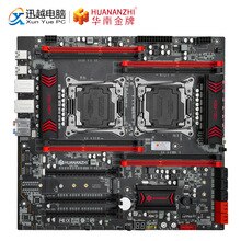 HUANANZHI X99-T8D Motherboard Intel Dual CPU X99 LGA 2011-3 E5 V3 DDR3 RECC 256GB M.2 NVME NGFF USB3.0 E-ATX Server Mainboard