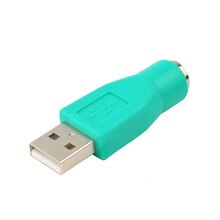 High Quality 1pc New USB Male To for PS2 Female Adapter Converter for Computer PC Keyboard Mouse