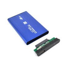 Hot 2.5 inch USB 2.0 to SATA External Portable 6-Gbps SSD Hard Drive Aluminum Enclosure/Case Box Al CaseEnclosure