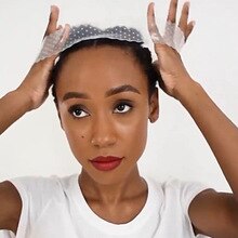 Hot Women's Quality Transparent Silicone Headband for Wear Wig Soft Stealth Drop-shaped Hair Band 2020 New Fashion