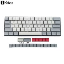 IDOBAO Blank 61 64 68 ANSI dsa keycaps  Profile Thick PBT Keycap For Cherry MX Mechanical Keyboard GH60 XD64 GK64 Tada68