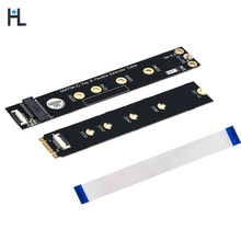M.2 Key B 2230/2242/2260/2280/22110 SSD to NGFF KEY B+M interface Adapter with  Flexible Flat Cable