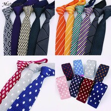 Matagorda Men Accessory Knitted Tie 5CM Necktie Holiday Festival Wedding Gifts Polka Dot Wool Knit Tie Cravat Slim Neckwear