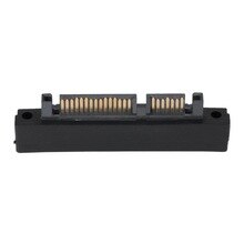 Mini 90 Degree Angle SATA 22Pin(7+15) Male to 22Pin(7+15) Female Extender Adapter for Hard Disk Port Extension Adapter