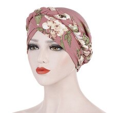 Muslims Women Turban Hat Braid Silky Scarf Cotton Cancer Chemo Beanies Bonnet Caps Bandana Headscarf Headwrap Hair Loss Cover