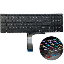 NEW For MSI E62VR GE63 GE72 GE73 GE73VR PE60 PE62 PE70 GL62 GL72 GP62 Laptop Backlit Colorful English Keyboard