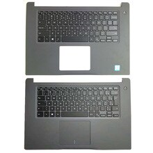 NEW Original Laptop Palmrest Upper Case US Backlit Keyboard For DELL Inspiron 15 7560 7572 P61F 0RTJ7W RTJ7W AP1Q2000300