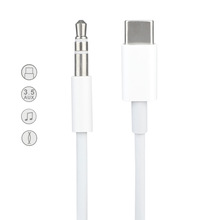 New Type-C USB-C to 3.5mm Male Audio Jack AUX Cable Adaptor Car AUX Audio Adapter USB-C Cable for Car Stereo Samsung