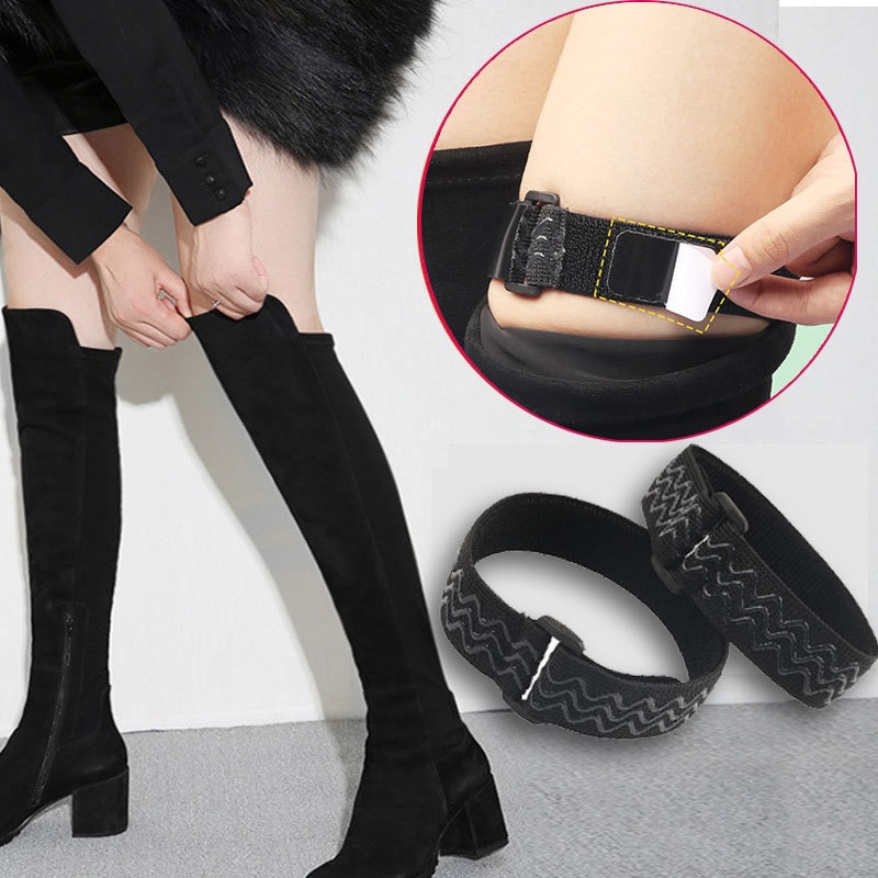 Nonslip Tape Adhesive Straps Set for High Boots Anti Slip Anti Dropping Belt J55 Dinooz eStore