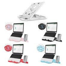 Notebook Computer Stand Desktop Lifting 7 Inclined Angle Rack Folding Cooling Rack Bracket Adjustable Stand With Phone Stand