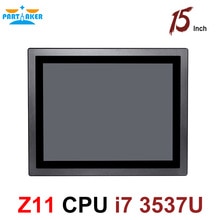Partaker Intel Core i7 3537U 15 Inch Industrial All In One Panel PC Multi Points Touch Capacitive Screen Tablet Computers