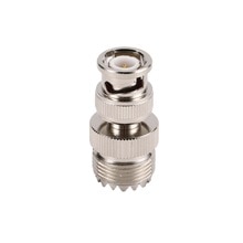 RF coaxial coax adapter BNC male to UHF female SO-239 SO239 High Quality