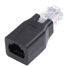 RJ45 CAT5 CAT5E Network Ethernet Connector Cable Adapter Converter