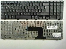 SW Swiss  keyboard for DELL 17R 3721 3737 17R-5721 N3721 N5721 5721 5737 5357 black frame keyboard SW layout