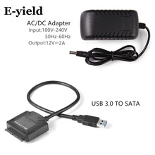 USB 3.0 to SATA Adapter Converter Cable for 2.5' '3.5'' HDD SSD hard disk drive Laptop Hard Drive SSD BLU-RAY DVD/CD-ROM/DVD-ROM
