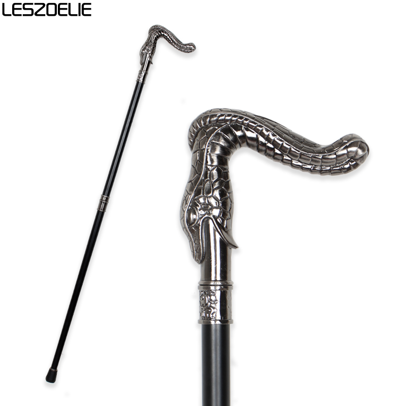 Snake Head Luxury Walking Stick Canes For Man 2020 Fashion Decorative Walking Stick Fashionable Cane Vintage Walking Cane Stick