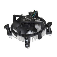 Socket 1150/1155/1156 4-Pin Connector CPU Cooler With Aluminum Heatsink & 3.5" Fan For Desktop PC Computer Intel Core i3/i5/i7