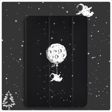 Star Astronaut Space For iPad 10.2inch Case Slim Leather Trifold Stand Smart Cover For 2019 7th ipad mini 2 IPad air 2 case