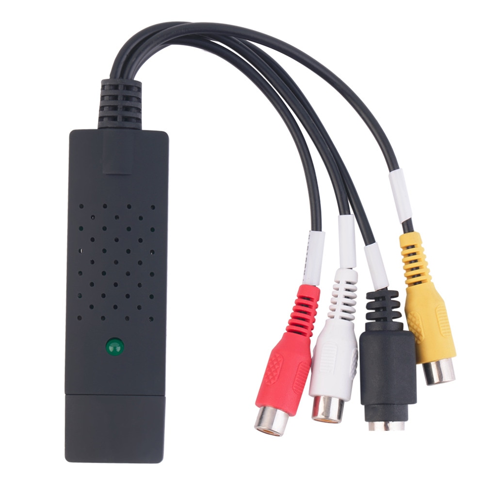 USB 2.0 Video Capture Card Converter PC Adapter TV Audio DVD DVR VHS