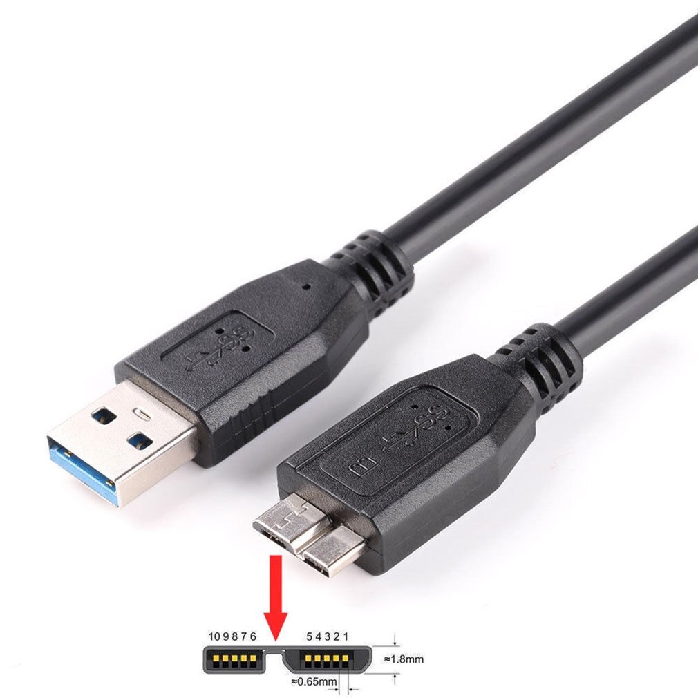 USB 3.0 Data Cable USB 3.0 Type A cable Cord for Western Digital WD My Book External Hard Disk Drive Top Sale