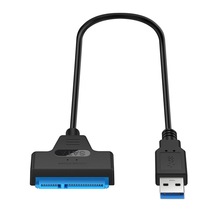 USB 3.0 To SATA 22 Pin 2.5 Inch Hard Disk Driver SSD Adapter Cable Converter USB 3.0 interface can be up to 5Gb/sec