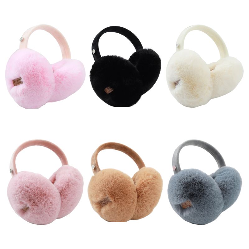 Unisex Winter Warm Bluetooth Earmuffs Wireless Plush Earphone Music Ear