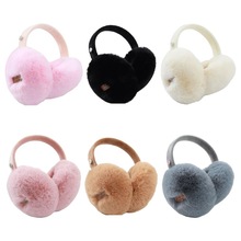 Unisex Winter Warm Bluetooth Earmuffs Wireless Plush Earphone Music Ear Warmers