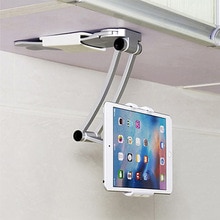 Wall Desk Tablet Stand Digital Kitchen Tablet Mount Stand  Metal Bracket Smartphones Holders Fit For 5-10.5 inch Width Tablet
