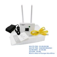 Wireless CPE 4G Wifi Router Portable Gateway FDD TDD LTE WCDMA GSM Global Unlock External Antenna SIM Card Slot WAN LAN Port