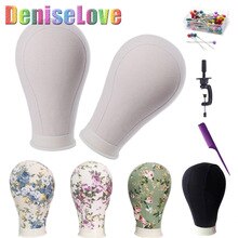 wig head with stand wig mannequine Head Wig Stand wig head Stand Canvas Block Head hair mannequin head Set wholesale mannequin