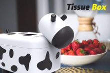 Factory Direct TikTok Creative Multi-Function Calf Paper Extraction Box Toothpick Box Toothpick Holder Removable